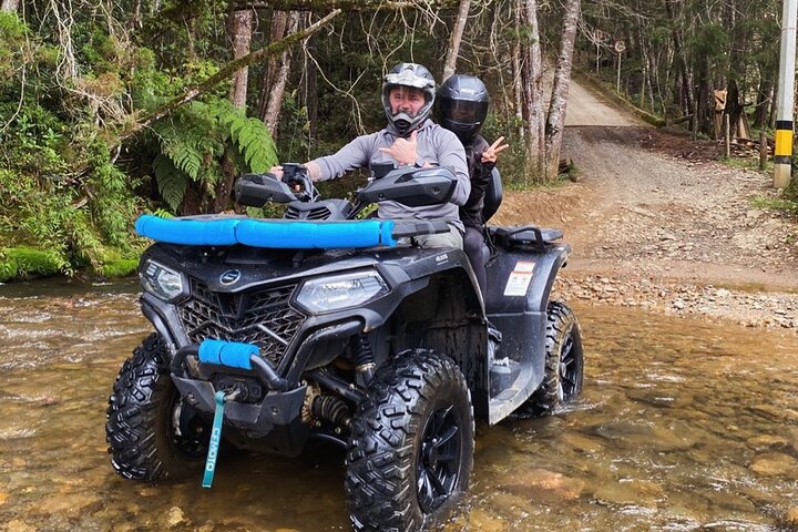 Medellin : Off-Road Adventure in ATV, Quad-Adrenalin-waterfall