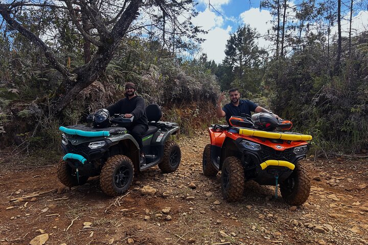 Medellin : Off-Road Adventure in ATV, Quad-Adrenalin-waterfall