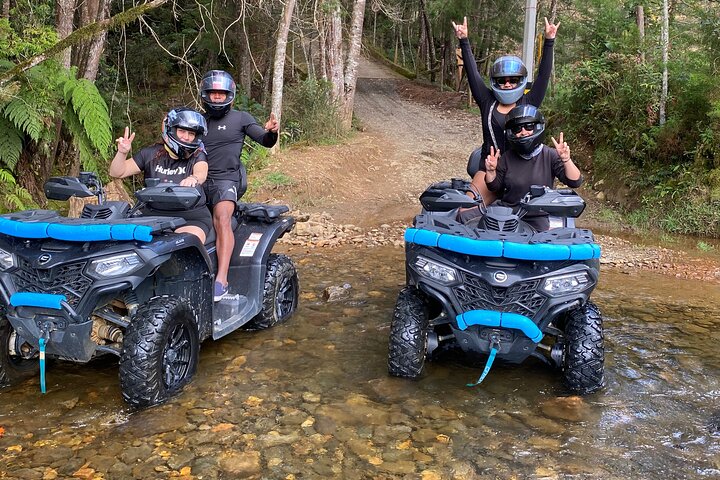 Medellin : Off-Road Adventure in ATV, Quad-Adrenalin-waterfall