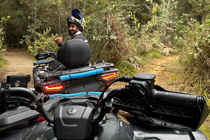 Medellin : Off-Road Adventure in ATV, Quad-Adrenalin-waterfall