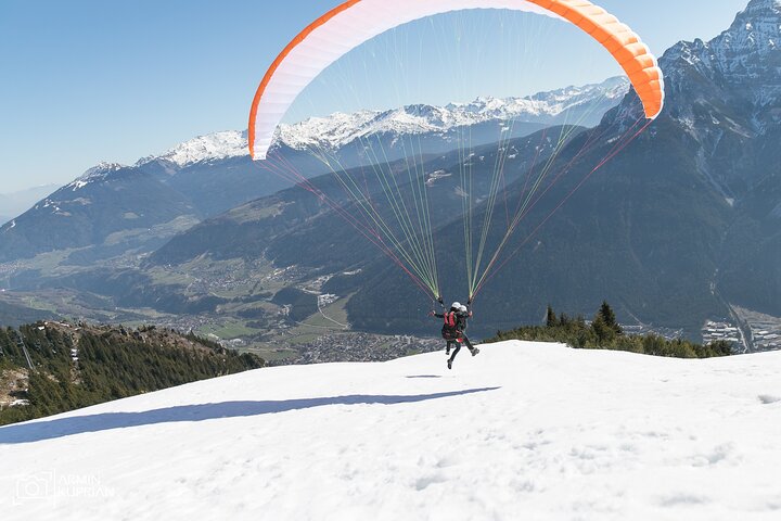 Paragliding Tandem with World Champion, Stubaital