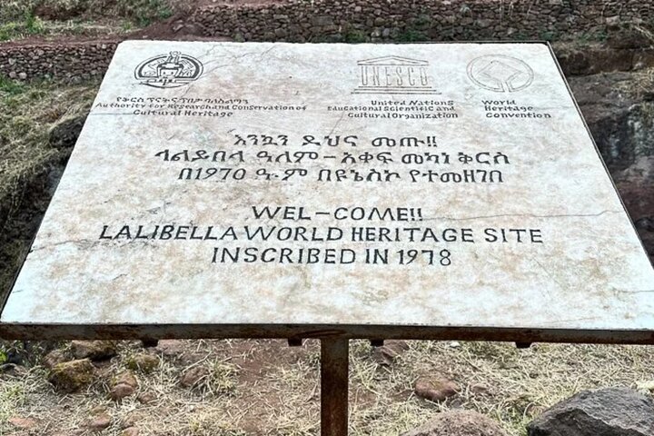 Visiting churches of lalibela