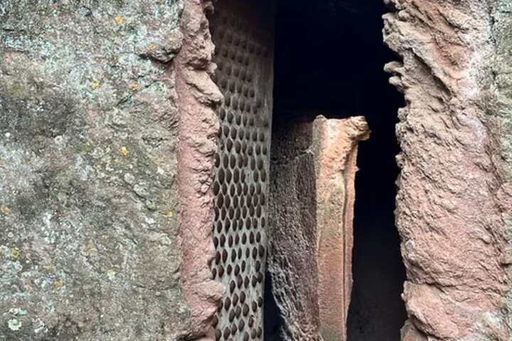 Visiting churches of lalibela