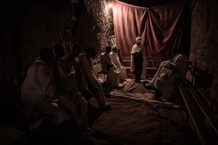 Visiting churches of lalibela