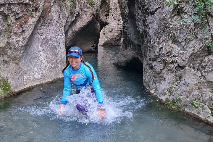 Water hiking Cerro del Agujerado