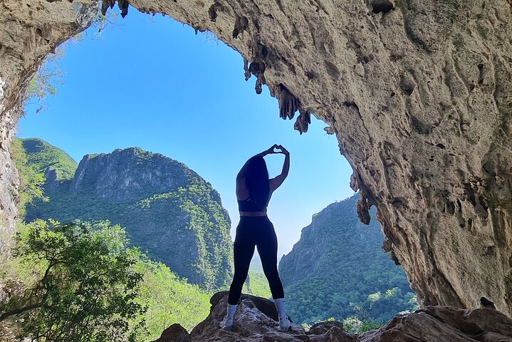 Water hiking Cerro del Agujerado