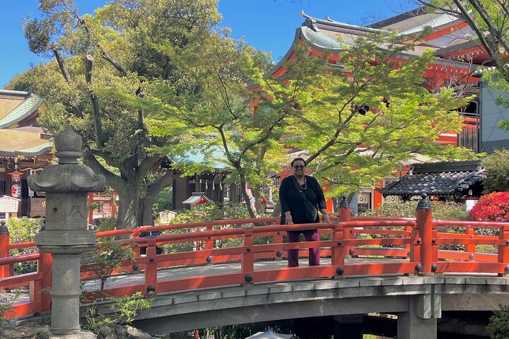 Evening Shrine and Izakaya Japanese Sake Experience Tour