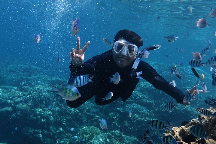 Kota Kinabalu: Catamaran Snorkeling, Paddlebord, Kayak with Meal