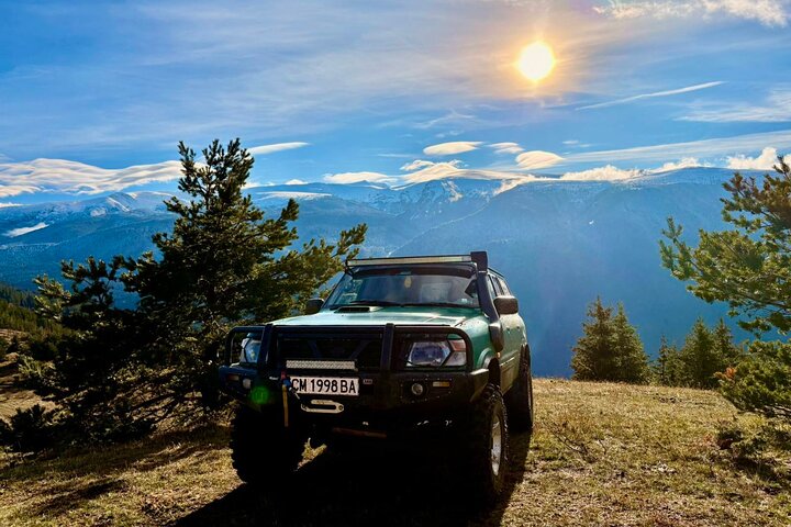Private Jeep Safari in the Rila Mountains