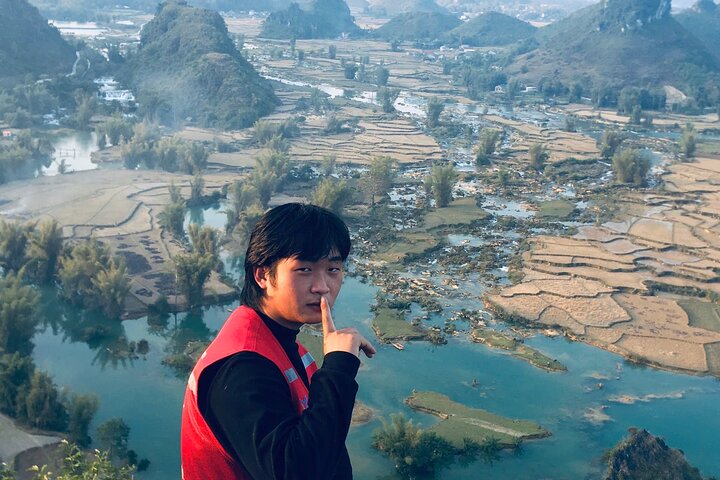 Full Day Tour In Cao Bang Ban Gioc Waterfall Angel Eye Moutain