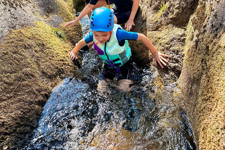 River Trekking/soft canyoning through wild lagoons and Waterfalls