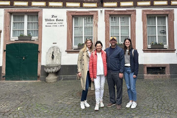 Guided tour in Mainz am Rhein in German and English