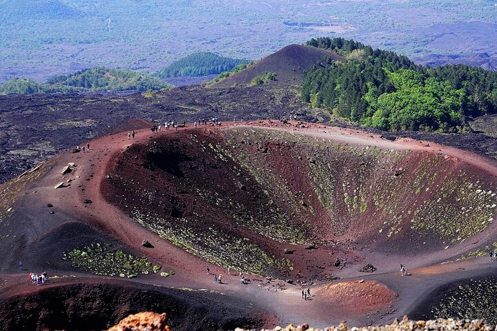Volcano Etna Tour Wine Tasting Lunch in the Cellar Transfer