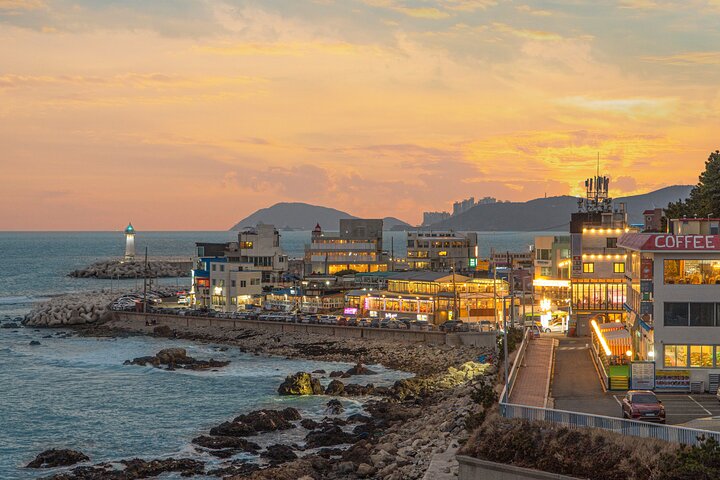 Sunset Haeundae Sky Capsule and Busan Night view Tour from Busan