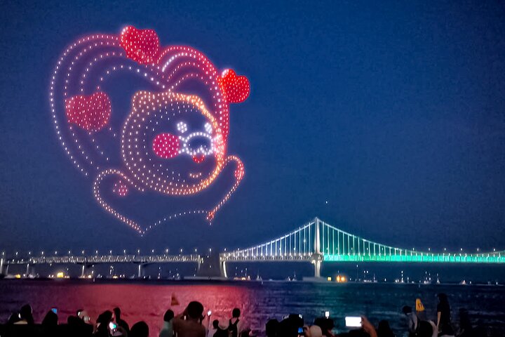 Sunset Haeundae Sky Capsule and Busan Night view Tour from Busan