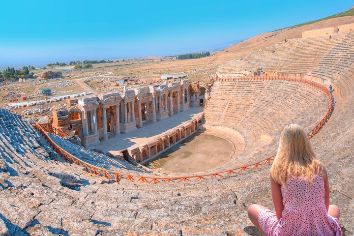 From Marmaris: Pamukkale Hot Springs and Ancient City Tour