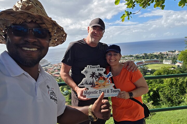 Dominica Roseau City and Rainforest Tour