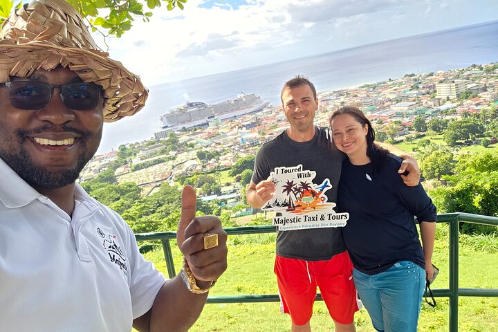 Dominica Roseau City and Rainforest Tour