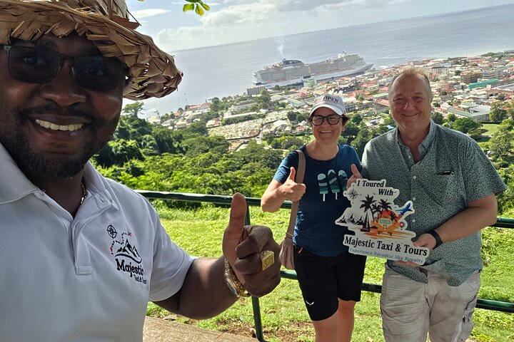 Dominica Roseau City and Rainforest Tour