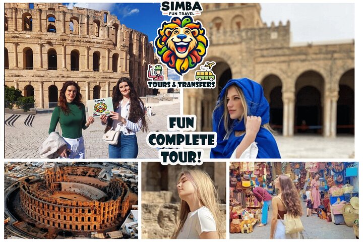 Fun VIP Day Tour: El Jem, Kairouan & Monastir/Sousse (Pickup All)