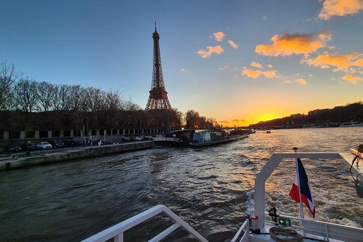 Paris Seine River Sunset & Evening Champagne Cruises