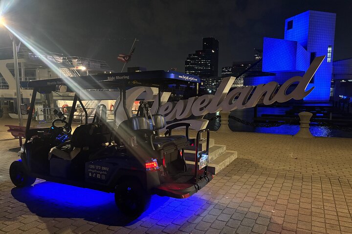 All Things CLE: Cleveland Waterfront & City Icons Golf Cart Tour