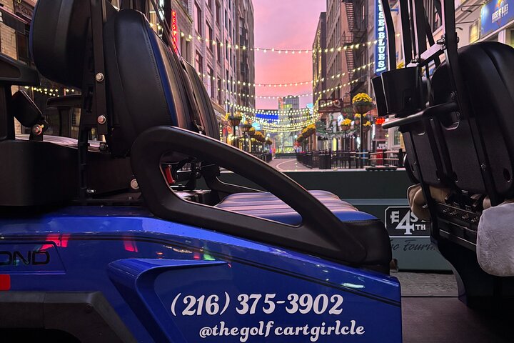 All Things CLE: Cleveland Waterfront & City Icons Golf Cart Tour