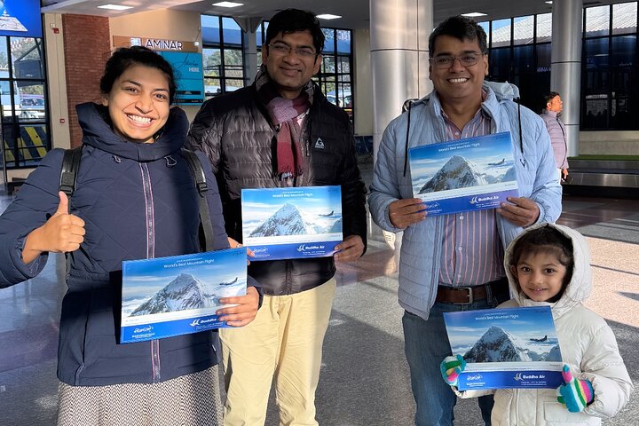 Mount Everest Scenic Flight by Buddha Air with Free Transfers
