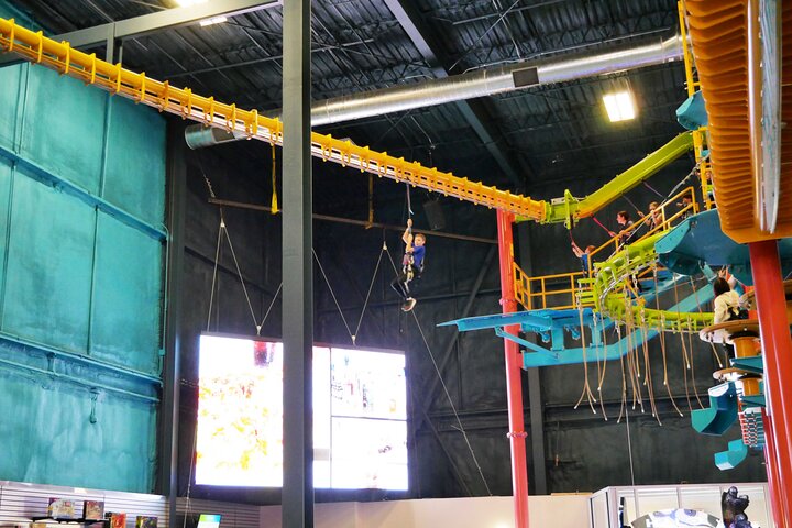 West Michigan Adventure Park with Ropes Climbing and Zip Lines