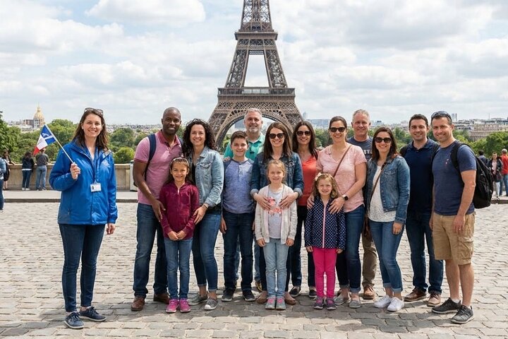 Eiffel Tower Climbing Tour with Optional Summit with Elevator
