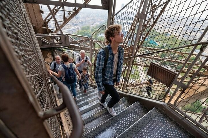 Eiffel Tower Climbing Tour with Optional Summit with Elevator