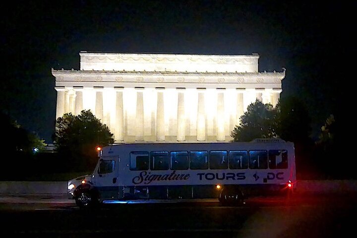 DC Monuments Night Tour with 10+ Stops, National Mall, Tickets