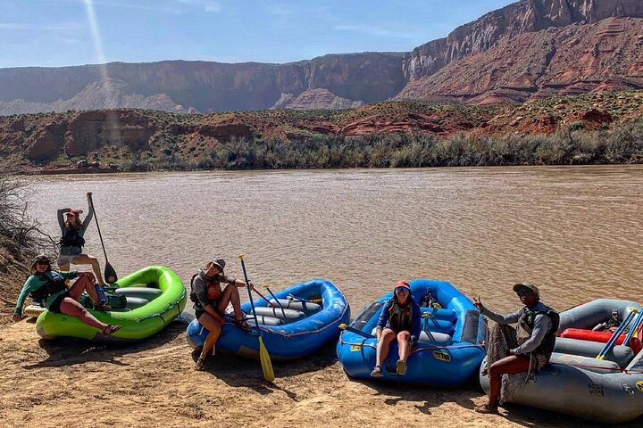 Half Day Guided Whitewater Rafting in Moab