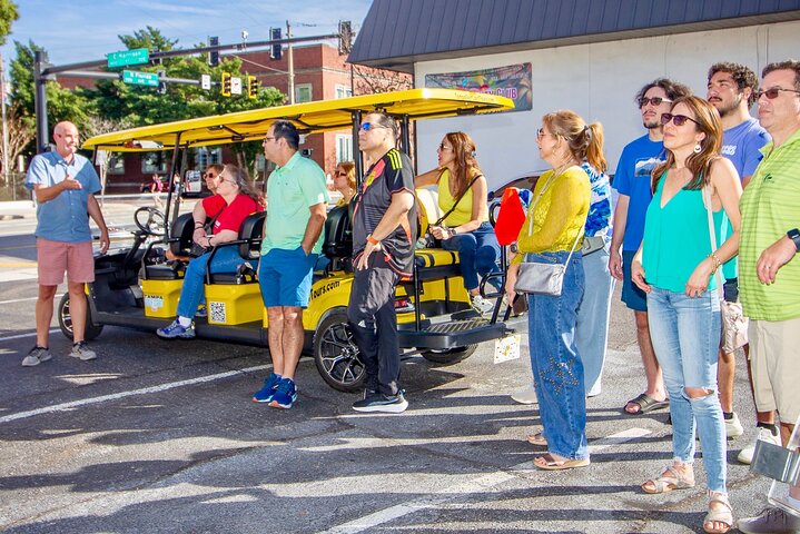 Guided Tampa Sightseeing Tour in a Deluxe Street Legal Golf Cart