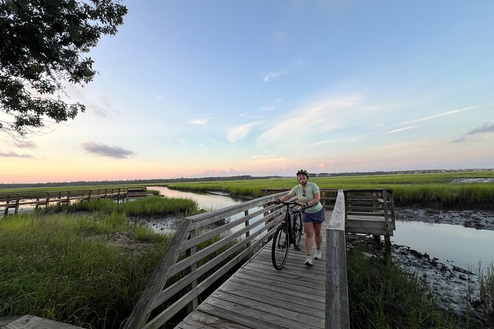 Guided Oak Island Nature Tour on E-Bikes