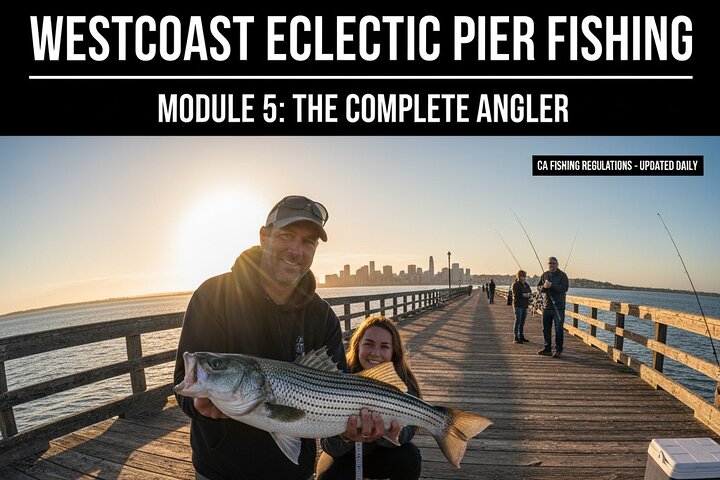 Learn to Pier Fish: Beginner Groups 2-6 persons (No license)
