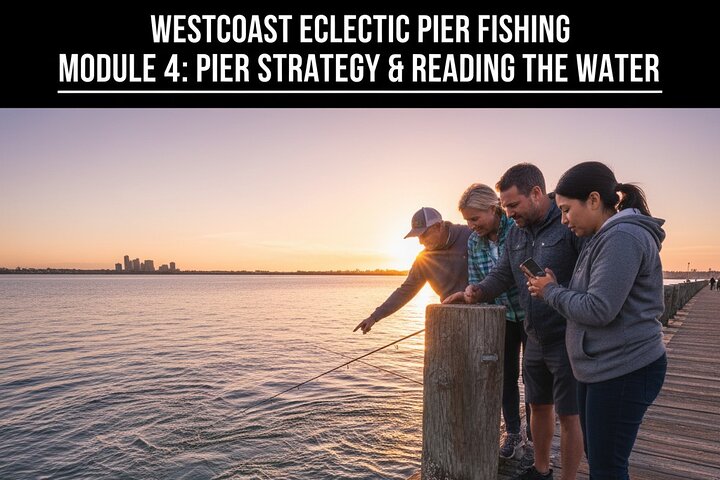 Learn to Pier Fish: Beginner Groups 2-6 persons (No license)