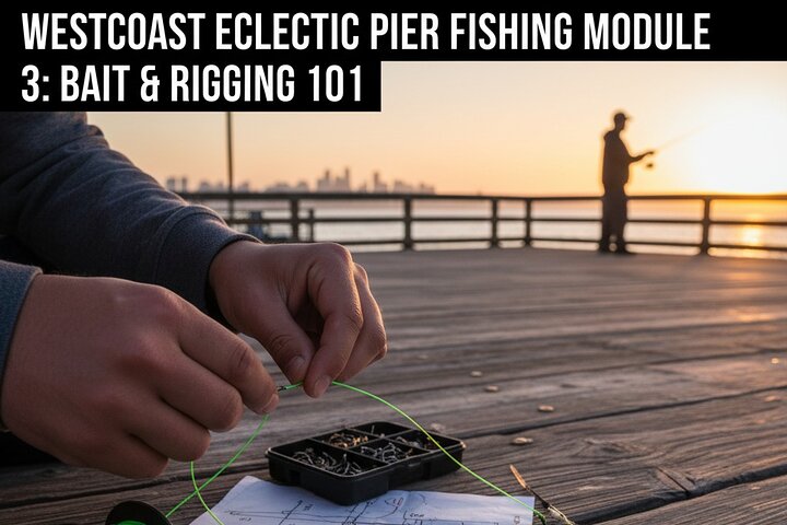 Learn to Pier Fish: Beginner Groups 2-6 persons (No license)