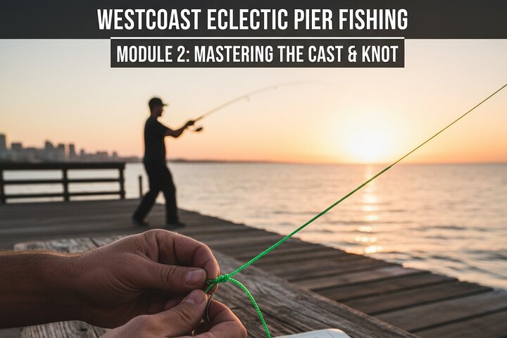 Learn to Pier Fish: Beginner Groups 2-6 persons (No license)