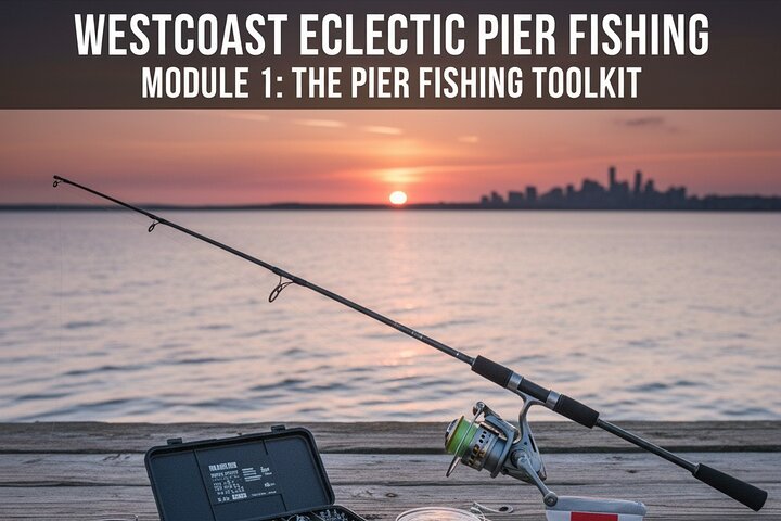 Learn to Pier Fish: Beginner Groups 2-6 persons (No license)
