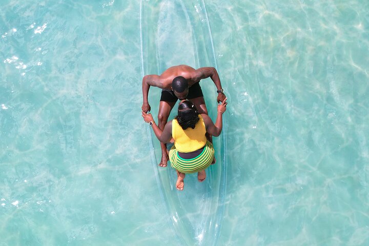 Clear Kayak Photoshoot in Ocho Rios with Transportation