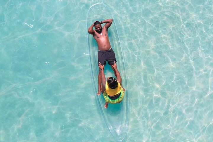 Clear Kayak Photoshoot in Ocho Rios with Transportation