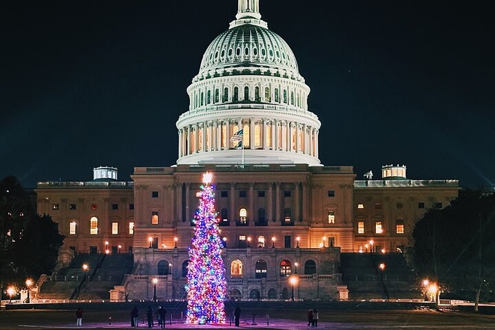 DC Monuments Night Tour with 10+ Stops, National Mall, Tickets