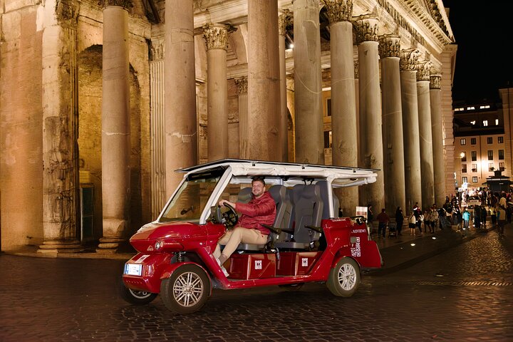 Rome by Night: Golf Cart Tour