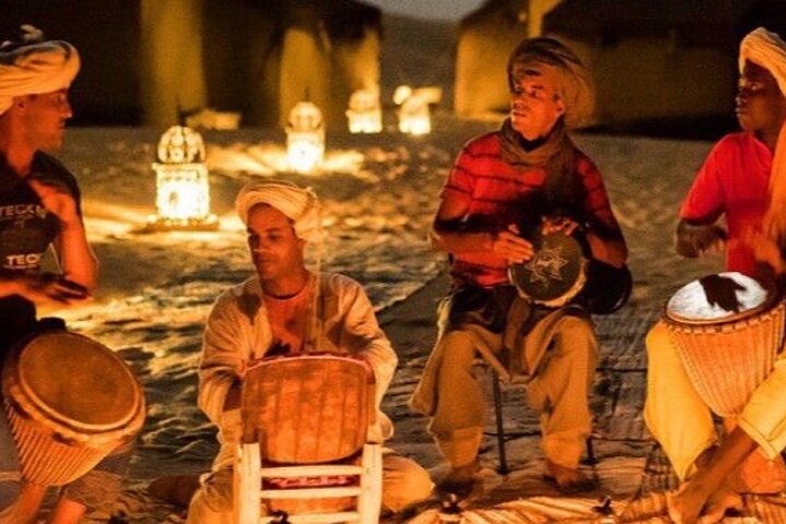 Marrakech: Agafay Desert Quad Biking & Camel RIDE & Dinner & Show