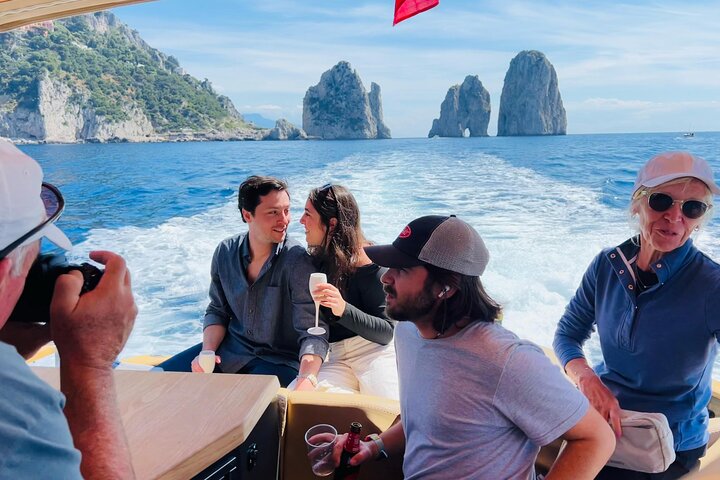 Blue Grotto Visit and Capri Semi-Private Boat Tour