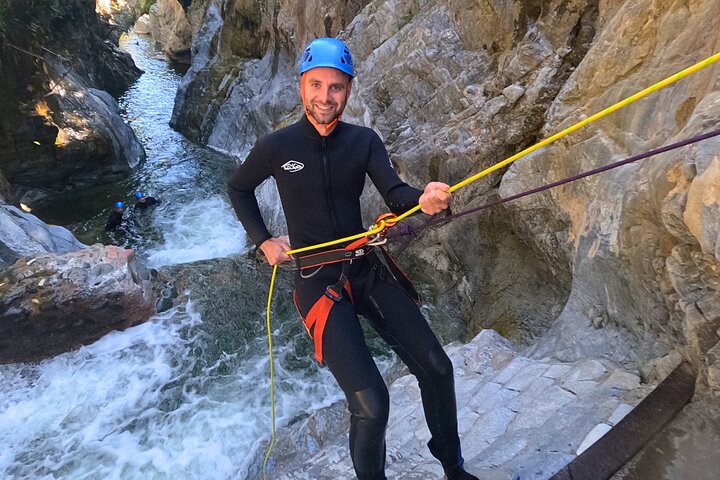 Guided Canyoning Adventure Near Marbella (Benahavís River Walk)