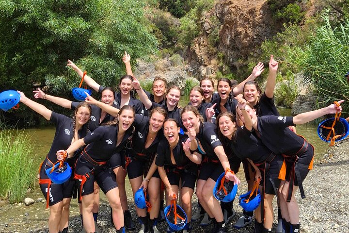 Guided Canyoning Adventure Near Marbella (Benahavís River Walk)