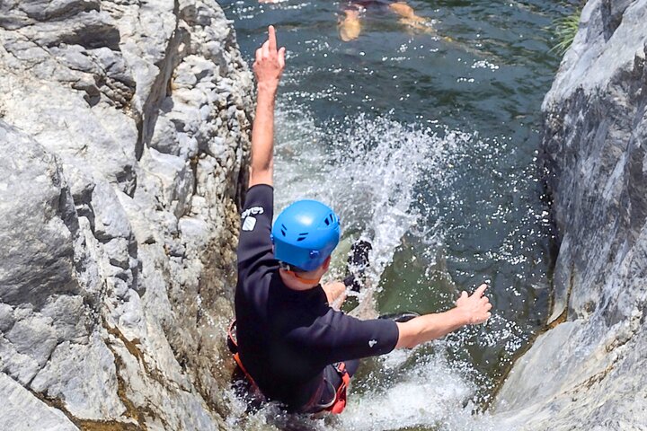 Guided Canyoning Adventure Near Marbella (Benahavís River Walk)