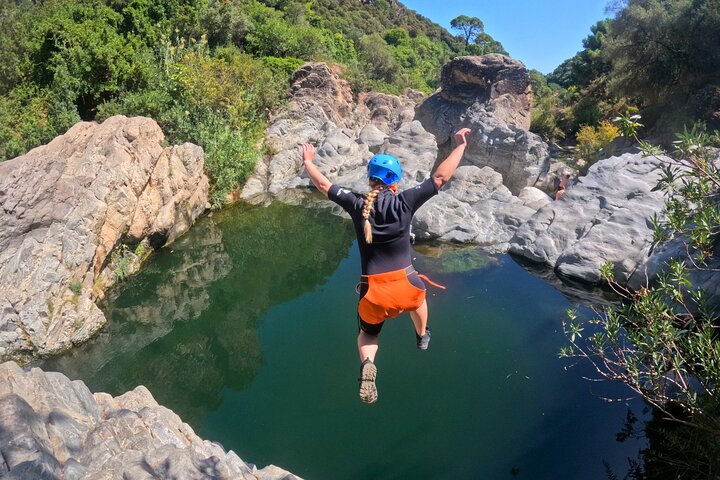 Guided Canyoning Adventure Near Marbella (Benahavís River Walk)